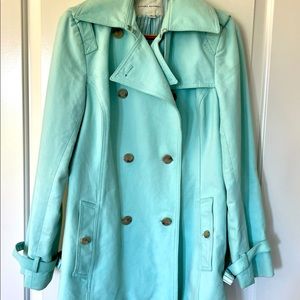Banana Republic turquoise jacket.